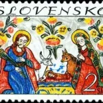 Boże Narodzenie - Słowackie tradycyjne malarstwo na szkle