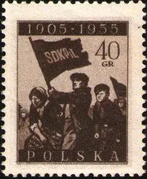 50. rocznica rewolucji w 1905 r.