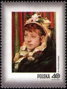 Dzień Znaczka 1971 - Kobieta w malarstwie polskim