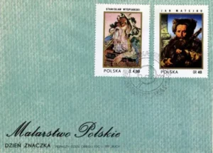 Malarstwo polskie - Dzień Znaczka 1972