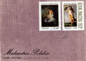 Malarstwo polskie - Dzień Znaczka 1972