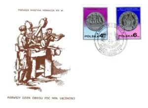 Dzień Znaczka 1977 - Monety polskie