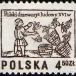 Polski drzeworyt ludowy XVI w.