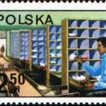 Dzień Znaczka 1980 - Postęp pocztowy. 30 lat Polskiego Związku Filatelistów