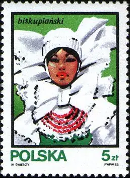 Kobiece stroje ludowe