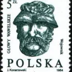 Głowy wawelskie - wojownik