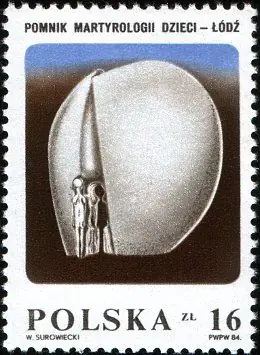 Pomnik Martyrologii Dzieci - Łódź