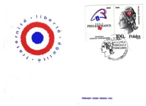 200. rocznica rewolucji francuskiej - Światowa Wystawa Filatelistyczna „Philexfrance '89” w Paryżu