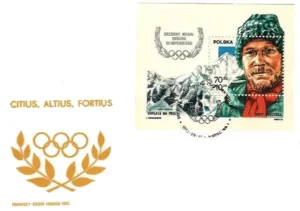 Srebrny medal Orderu Olimpijskiego dla Jerzego Kukuczki