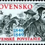 Słowackie Powstanie 1848/49 z przywieszką przypominającą 150. rocznicę Słowackiej Rady Narodowej