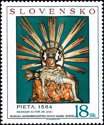 Sztuka - Matka Boska Bolesna - patronka Słowacji