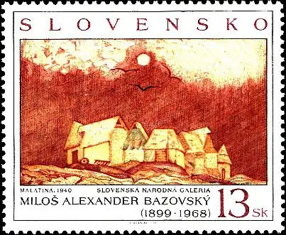 Sztuka - Miloš Alexander Bazovský: Malatiná