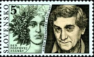 Dzień znaczka 1999 - Albín Brunovský