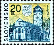 Znaczek obiegowy - Rožňava
