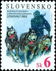 Mistrzostwa Europy Psich Zaprzęgów - Donovaly 2002