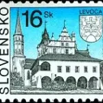 Znaczek obiegowy - Lewocza