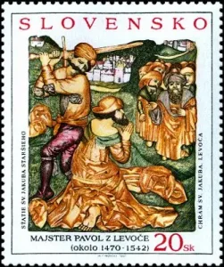 Sztuka - Mistrz Paweł z Lewoczy: Ścięcie św. Jakuba Starszego