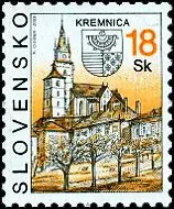 Znaczek obiegowy - Kremnica