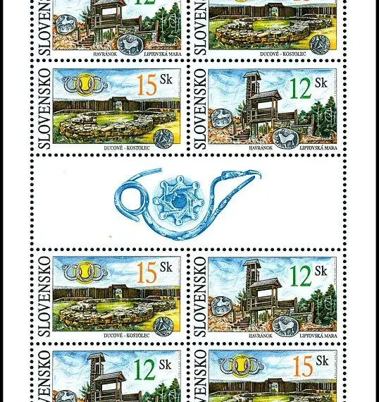 Piękno naszej Ojczyzny - Stanowisko archeologiczne Liptovská Mara-Havránok, Stanowisko archeologiczne Ducové-Kostolec