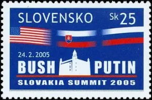 Bush - Putin: Słowacja Szczyt 2005
