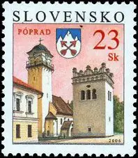 Znaczek obiegowy - Poprad