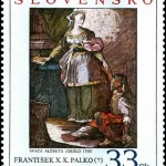 Sztuka - JFrantišek X. K. Palko (?): Święta Elżbieta, ok. 1750 r.