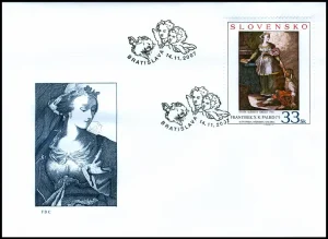 Sztuka - JFrantišek X. K. Palko (?): Święta Elżbieta, ok. 1750 r.