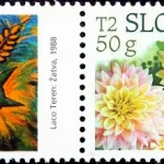 Flora - Dalia - znaczek do personalizacji