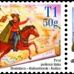 Dzień znaczka - 1. połączenie pocztowe Bratysława – Rużomberok – Koszyce