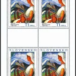 Sztuka- Zoltán Palugyay: Dziewczyna w bieli z fabrycznymi kominami i kwiatami