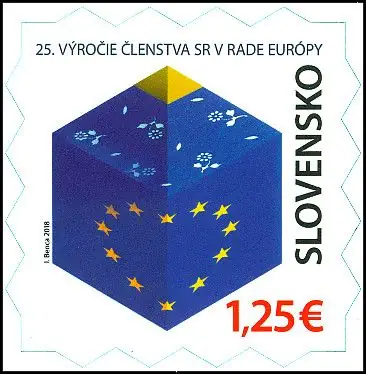 25. rocznica słowackiego członkostwa w Radzie Europejskiej