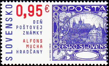 Dzień Znaczka: A. Mucha – Hradczany