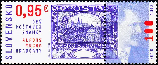 Dzień Znaczka: A. Mucha – Hradczany