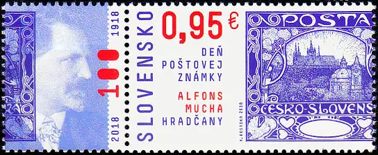 Dzień Znaczka: A. Mucha – Hradczany