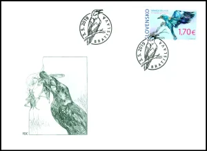 EUROPA 2019: Rzadkie ptaki - Coracias garrulus (Kraska)