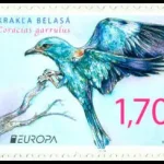 EUROPA 2019: Rzadkie ptaki - Coracias garrulus (Kraska)