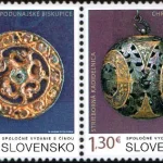 Brązowa falera z Podunajskich Biskupic (882), Srebrne kadzidło z Świątyni Famen (883)