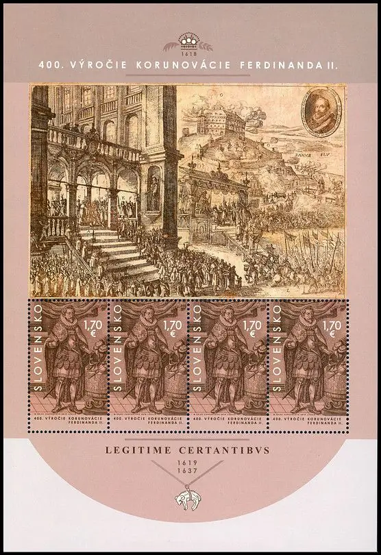 Uroczystości koronacyjne w Bratysławie - 400. rocznica koronacji Ferdynanda II