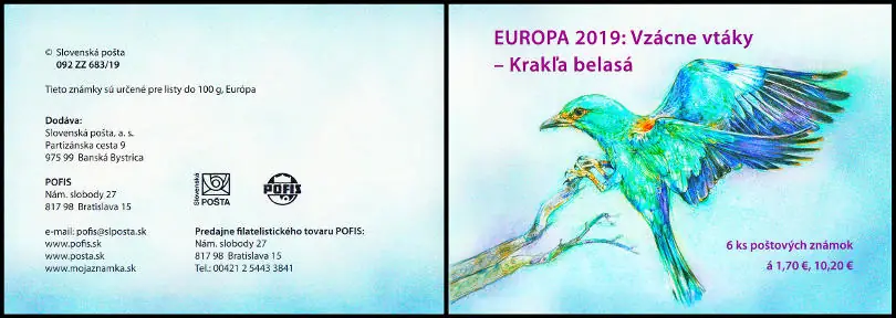 EUROPA 2019: Rzadkie ptaki - Coracias garrulus (Kraska)