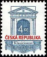 Znaczek obiegowy – Historyczne style architektoniczne – klasycyzm