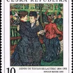 Sztuka Henri de Toulouse-Lautrec (1864-1901): Moulin Rouge, 1892