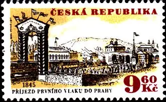 150. rocznica przybycia pierwszego pociągu z Ołomuńca do Pragi
