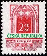 Znaczek obiegowy - Historyczne style architektoniczne - gotyk