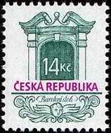 Znaczek obiegowy - Historyczne style architektoniczne - barok