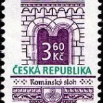 Znaczek obiegowy - Historyczne style architektoniczne - romański