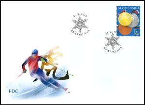 Znaczek ze spersonalizowanym kuponem: Osiągnięcia sportowe