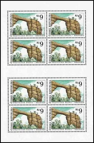 Formacje skalne Brama Prawczycka, Hřensko