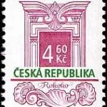 Znaczek obiegowy – Historyczne style architektoniczne – rococo