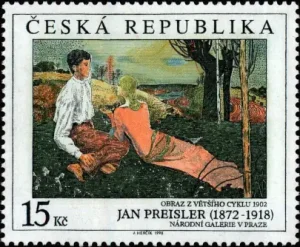 Sztuka - Jan Preisler (1872-1918): Obraz z Wielkiego cyklu, 1902